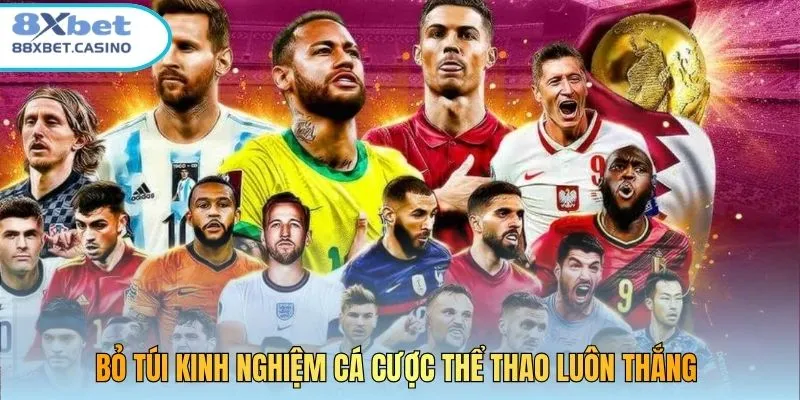 Bỏ túi kinh nghiệm cá cược thể thao luôn thắng